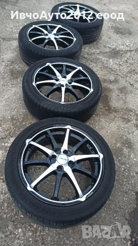Алуминиеви джанти 17 Toyota Yaris Honda jazz opel, снимка 5 - Гуми и джанти - 53987141