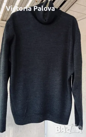 Поло ORIGINAL WEAR Италия, цвят графит, снимка 3 - Блузи - 49238631