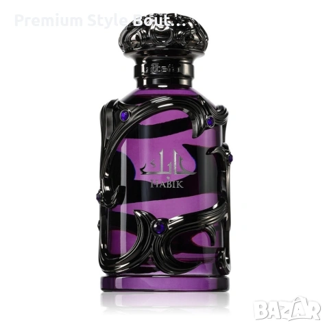 Парфюмна вода Lattafa Habik for Men 100 мл - Мъжествен аромат с нотки на лавандула, канела и пачули, снимка 5 - Унисекс парфюми - 54066919