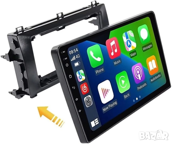 Мултимедия, Двоен дин, за Toyota Auris, Андроид, за Тойота Аурис, DIN екран, навигация, Android, снимка 2 - Аксесоари и консумативи - 52497457