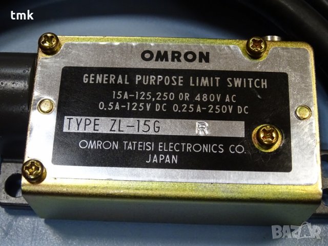 Изключвател OMRON ZL-15G, снимка 2 - Резервни части за машини - 31802639