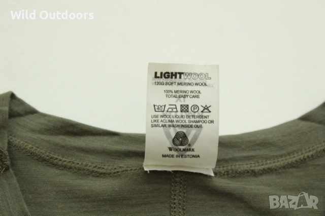 ACLIMA - мъжка мерино тениска, размер XL, снимка 4 - Екипировка - 53978002