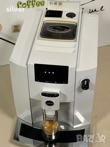 Кафемашина кафе автомат Jura E4 с гаранция, снимка 9 - Кафемашини - 54154107