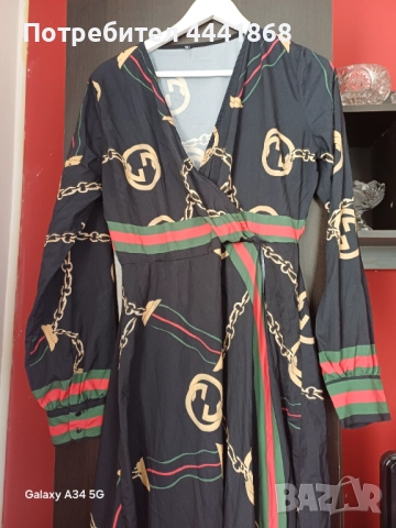 Дамска рокля XL, снимка 2 - Рокли - 51551627