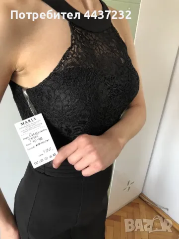 Черна рокля, снимка 7 - Рокли - 49786214