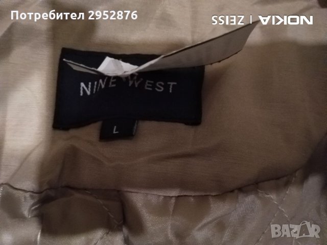 Дамски тренч/ шлифер NINE WEST, снимка 2 - Палта, манта - 34501892