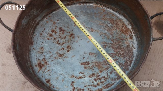 стара масивна кована тава за лютеница, агнета и др. , снимка 11 - Антикварни и старинни предмети - 38015279