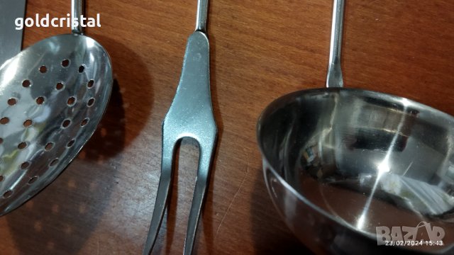 Руски комплект прибори за готвене сервиране , снимка 3 - Антикварни и старинни предмети - 44434975