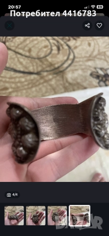 Възрожденска гривна, снимка 4 - Антикварни и старинни предмети - 52554724