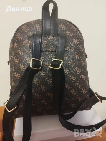 Чанта кафява на GUESS, снимка 2 - Чанти - 48225146