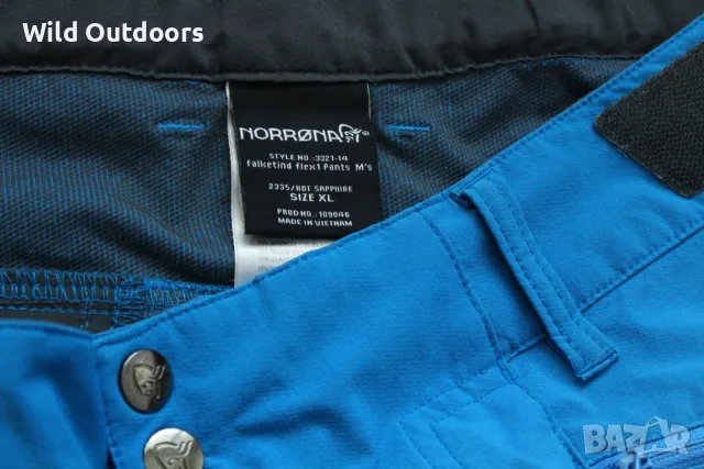 NORRONA Falketind Flex 1 pants - мъжки туристически стреч панталон, размер XL, снимка 3 - Спортни дрехи, екипи - 56202030