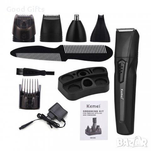 Kemei KM-640 8 в 1 Комплект за подстригване Електрическа акумулаторна машинка за подстригване , снимка 2 - Други - 38309031