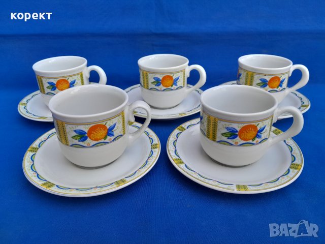Сервиз  кафе от  соц времето , снимка 4 - Сервизи - 42297110