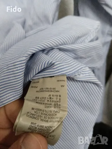 Burberry Brit Мъжка риза М, снимка 4 - Ризи - 55965747