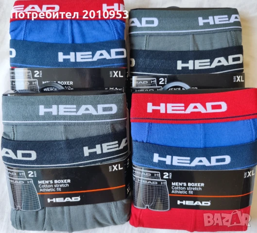 Head Хед мъжки боксерки XL, снимка 2 - Бельо - 50891354