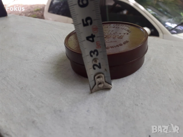 Стара бакелитена кутия от боя за обувки Ракета, снимка 6 - Антикварни и старинни предмети - 53327901