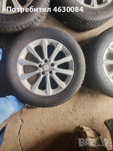 Джанти със зимни гуми 255/55/18 за Мерцедес / Mercedes W166 ML / GLE, снимка 4 - Гуми и джанти - 52143319