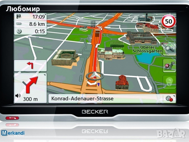Професионална навигация за камион Becker Professional 5", снимка 2 - Други - 36518458