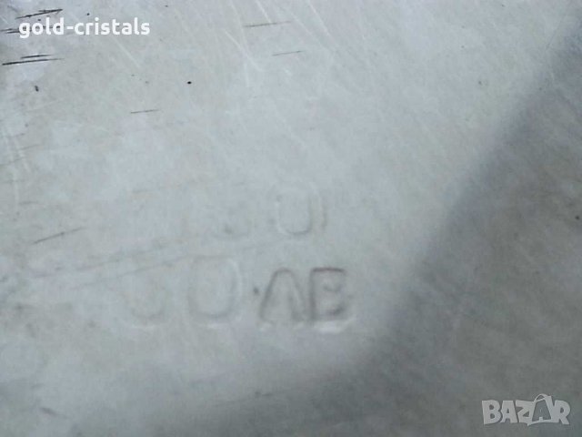 Чинии българска алпака, снимка 5 - Антикварни и старинни предмети - 30385418