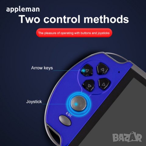 PSP X7 plus X16 Преносима Игрова тв конзола с 30000+ игри Nintendo Sega ps4, снимка 6 - Други игри и конзоли - 38849207