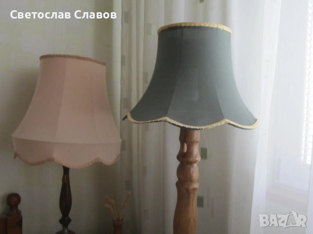 Висок лампион и дизайнерска нощна лампа, снимка 5 - Лампиони - 53915815