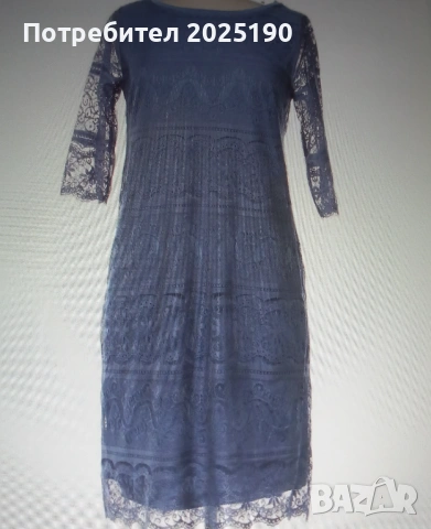 Дамска дантелена рокля Н&М 
