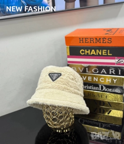 Дамски Шапки ✨ Prada , снимка 5 - Шапки - 52183531