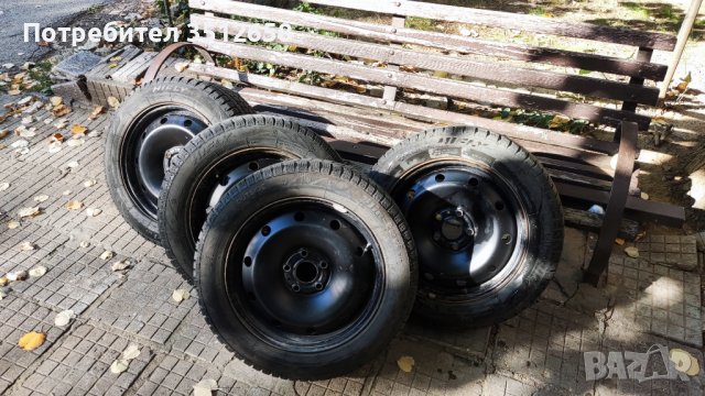 4 броя зимни гуми с железни джанти в Гуми и джанти в гр. Плевен -  ID38261737 — Bazar.bg
