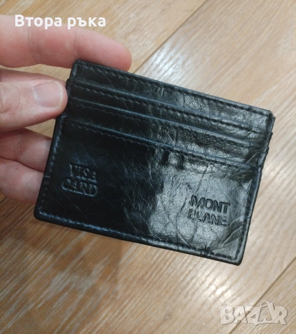 Портфейл за карти кожен , снимка 5 - Портфейли, портмонета - 52027233