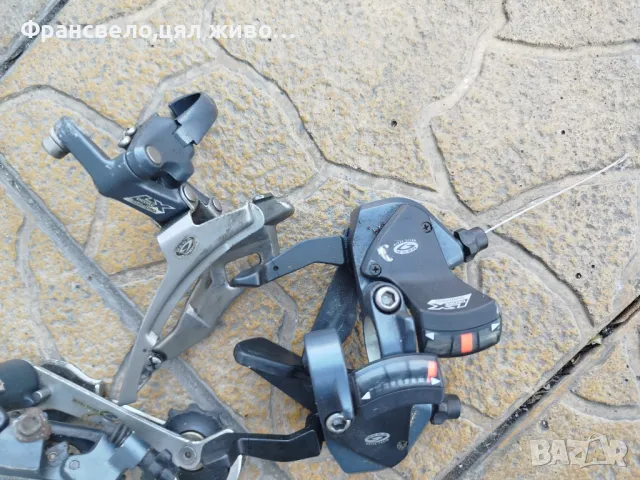 Сет 27 скорости за велосипед колело Shimano deore lx , снимка 2 - Части за велосипеди - 48364188