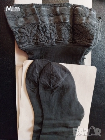  Резервирани 15 den Дамски чорапи ликра с дантела , снимка 2 - Бельо - 52797054