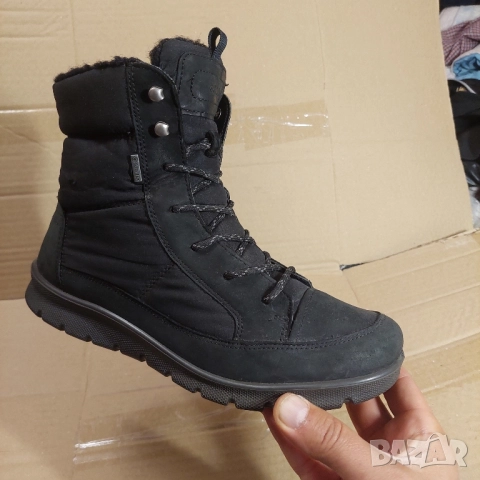 Зимни ботуши Ecco BABETT GORE-TEX номер 40 водоустойчиви , снимка 10 - Дамски ботуши - 52092946
