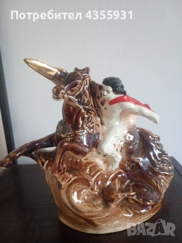 СССР стар руски порцелан Фарфоровая статуетка фигурка , снимка 4 - Антикварни и старинни предмети - 52150733