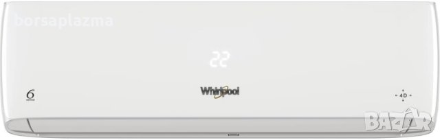 Инверторен климатик Whirlpool SPICR 312W, 12000 BTU, WiFi контрол, Бял, снимка 2 - Климатици - 42606014