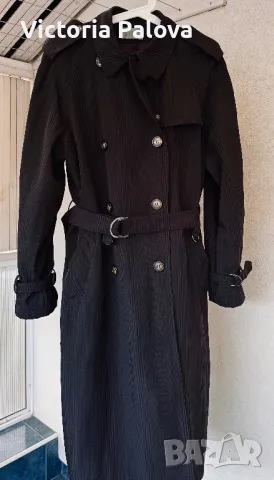 Тренчкот  GAROU PARIS Франция, снимка 10 - Палта, манта - 47725218