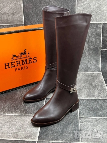 ботуши Hermes Kelly Boots✨✨ Височина : 43 cm , снимка 2 - Дамски ботуши - 51449741