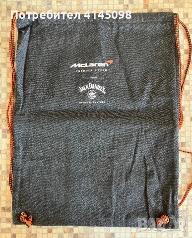 Нова Раница Jack Daniel's мешка McLaren F1 Team, снимка 2 - Раници - 51783471