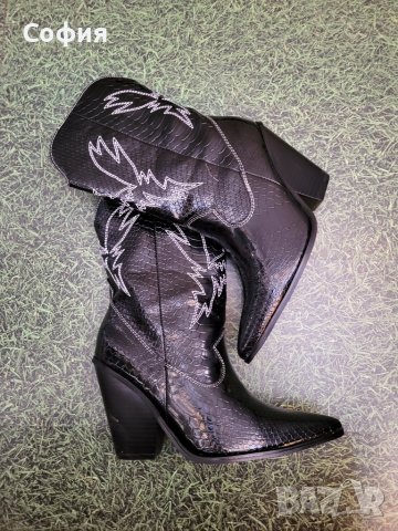 Супер модерни тип каубойски ботуши , снимка 5 - Дамски боти - 38855049