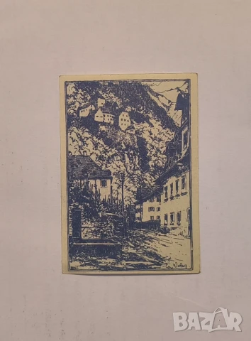 Лихтенщайн 50 хелера 1920 година, снимка 2 - Нумизматика и бонистика - 50602447