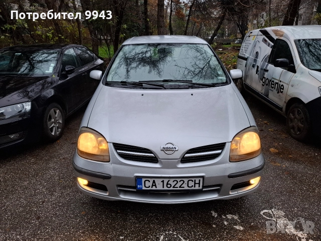 Нисан Алмера Тино газ/бензин