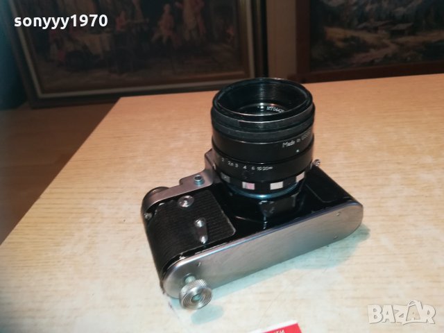 revueflex made in ussr-антик ретро фото 1203211744, снимка 8 - Фотоапарати - 32137014