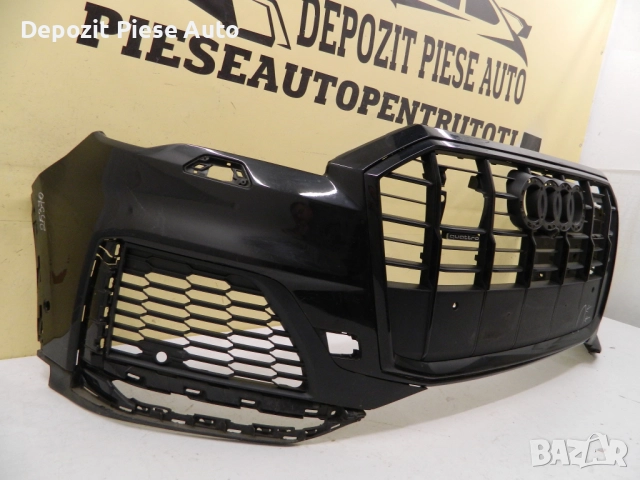 Предна броня Audi Q7 4M facelift S-Line, 2020, 2021, 2022, 2023, 2024, оригинален код 4M0807437Q, снимка 3 - Части - 52489580