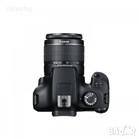 Огледално-рефлексен фотоапарат, Canon EOS 4000D, black + EF-s 18-55 mm DC III, снимка 5 - Фотоапарати - 38523405