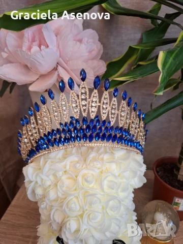 Сватбени Корони- Тиари , снимка 13 - Аксесоари за коса - 51185121