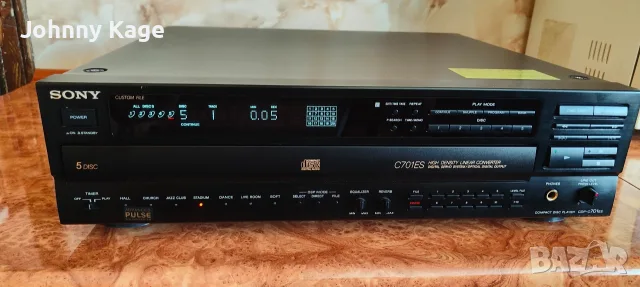 Sony CDP-C701ES 
, снимка 12 - Аудиосистеми - 56404193