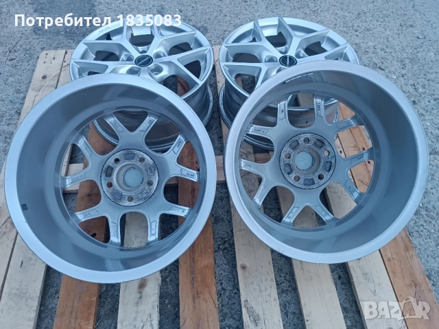Лети джанти 16ки 5х108 Borbet, снимка 9 - Гуми и джанти - 52024618