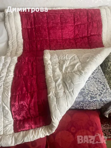 Юрган вълнен , снимка 3 - Олекотени завивки и одеяла - 50161782