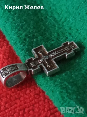 Стар сребърен кръст 43811, снимка 11 - Колиета, медальони, синджири - 52360824