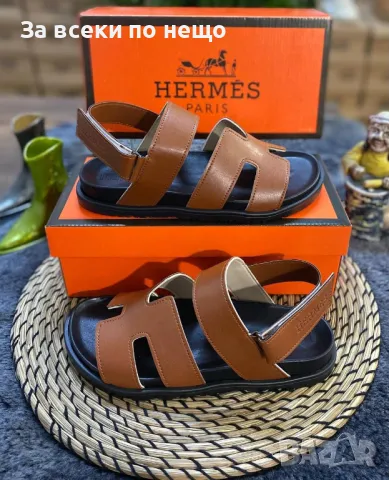 Hermes Дамски Сандали Хермес - Налични Различни Цветове Код E228, снимка 6 - Сандали - 50411966