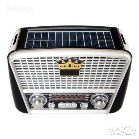 Соларно радио с блутут и MP3 плеър, снимка 2 - Радиокасетофони, транзистори - 30149466